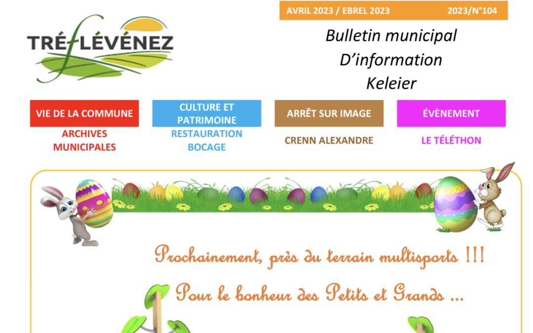 Bulletin municipal – Avril 2023