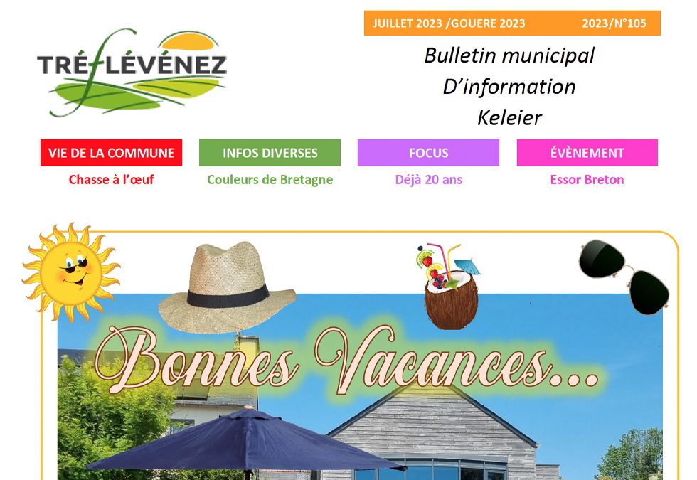 Bulletin municipal – Juillet 2023